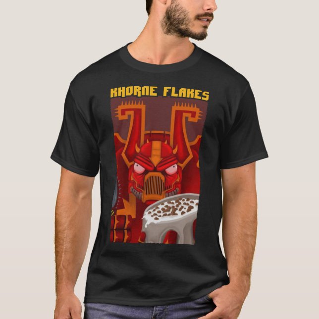 CHAOS KHORNE FLAKES Essential T-Shirt (Framsida)