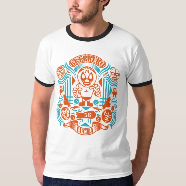 CHAOS LUCHA COLOR T-SHIRT (Framsida)