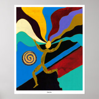 Chaos Man - Skriv ut Poster
