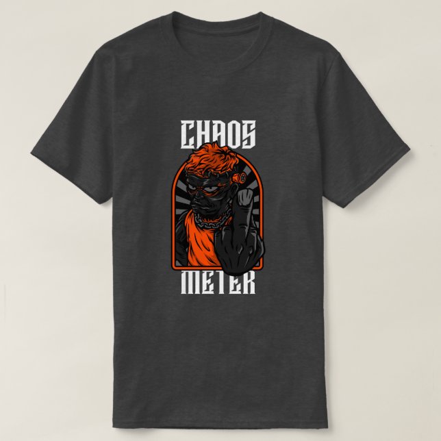Chaos Meter T Shirt (Design framsida)
