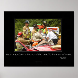 Chaos Motivational Poster