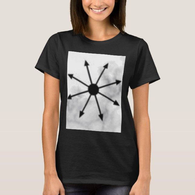 Chaos Occult Symbolism T Shirt (Framsida)