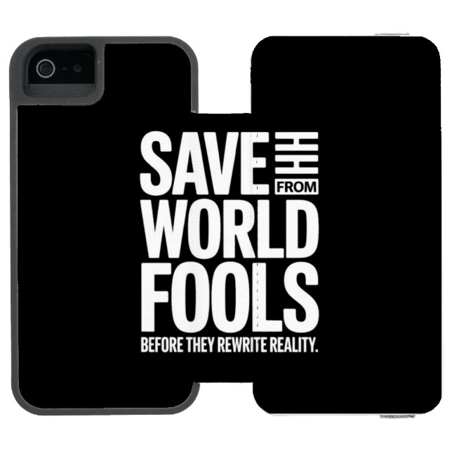 Chaos of Decision Incipio iPhone Wallet Skal (Folio Öppen)