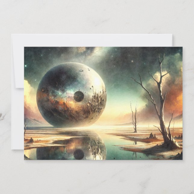 Chaos reflektioner julkort (Framsida)