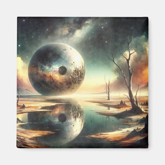 Chaos reflektioner magnet (Framsidan)