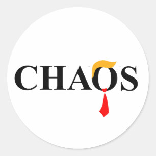 Chaos Runt Klistermärke