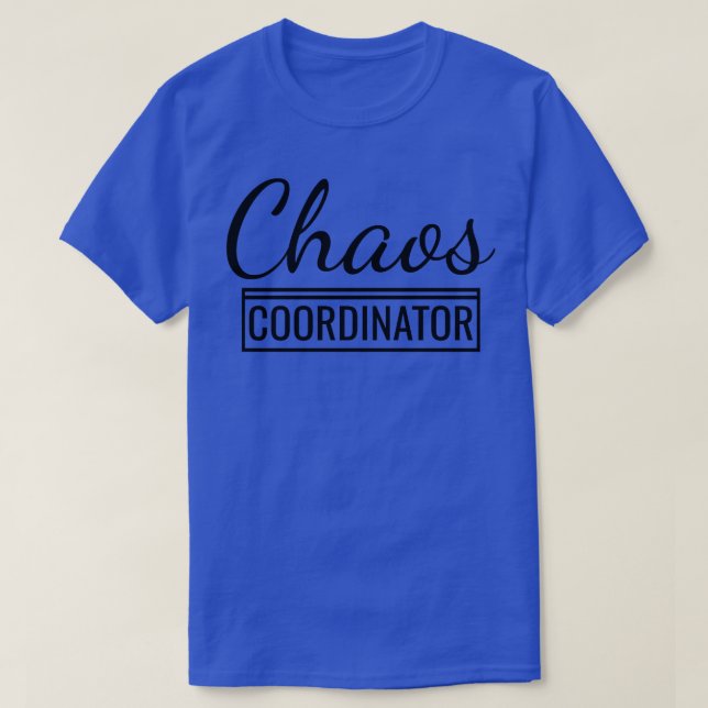 Chaos-samordnare 2 t shirt (Design framsida)