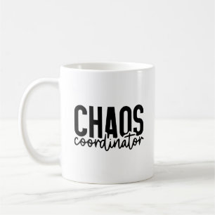 Chaos-samordnare - finansminister Mamma Life-citat Kaffemugg