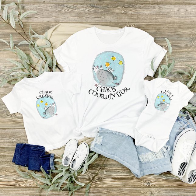 Chaos-samordnare, Mamma och jag, Mamma Chicken T Shirt (Skapare uppladdad)