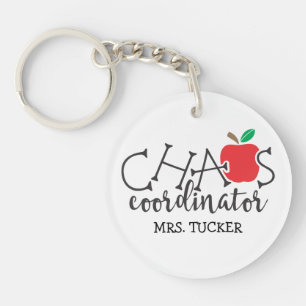 Chaos-samordnare med Apple & Teacher Namn