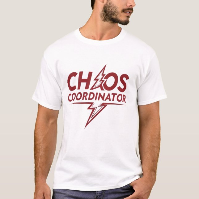 Chaos-samordnare T Shirt (Framsida)