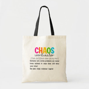 Chaos-samordnaren Back to school Tygkasse