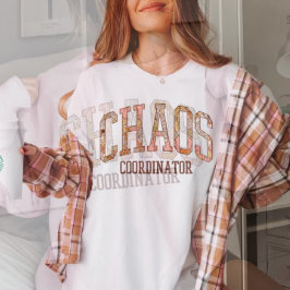 Chaos-samordnaren, Funny Mor, Bästa Mamman T Shirt