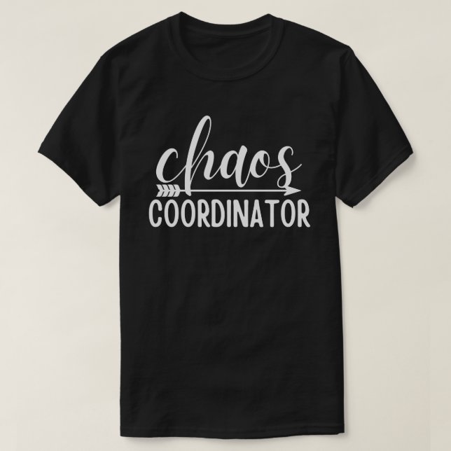 Chaos-samordnaren Ley Cute, Leting Design T Shirt (Design framsida)