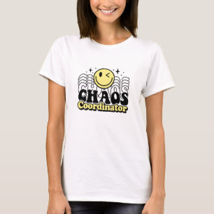 Chaos-samordnaren sarkastisk lustig t-shirt