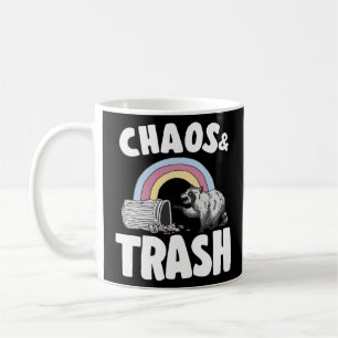Chaos & Sopor Sopor Panda Rainbow Raccoon 3 Kaffemugg