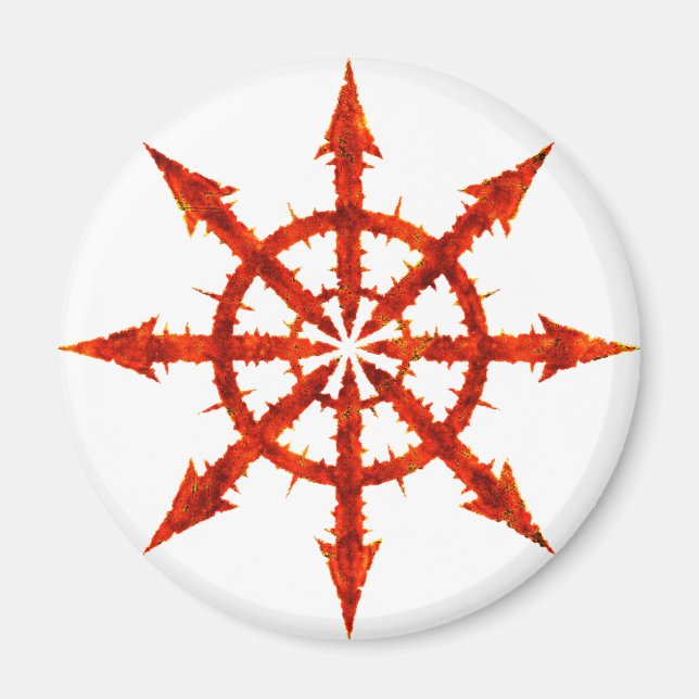 Chaos Symbol Magnet (Framsidan)