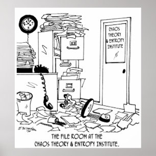 Chaos Tecknad 6292 Poster