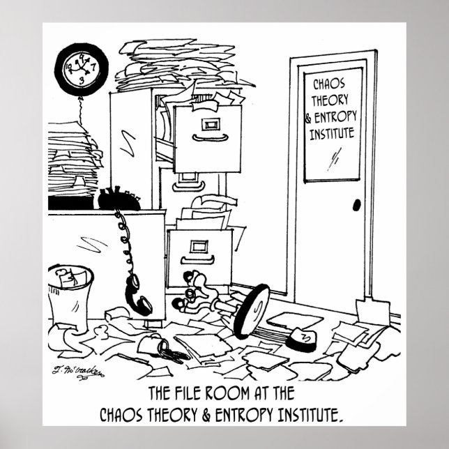 Chaos Tecknad 6292 Poster (Framsidan)