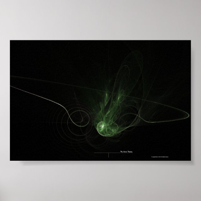 Chaos teori poster (Framsidan)