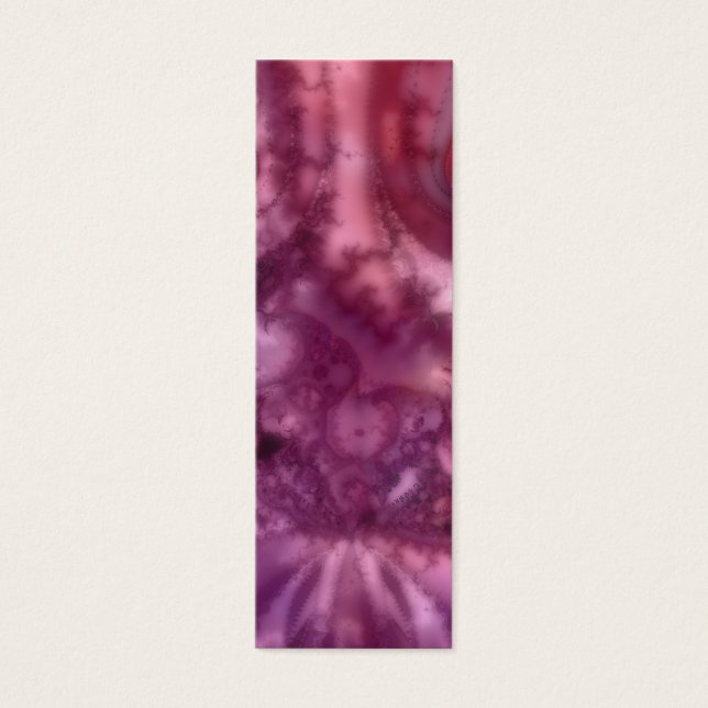 Chaos Tie-Dyed Bokmärken Litet Visitkort (Framsidan)