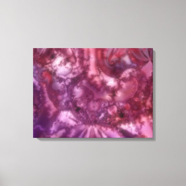 Chaos Tie-Dyed-Kanvastrycket Canvastryck (Framsida)