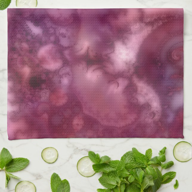 Chaos Tie-Dyed Kitchen Towel Kökshandduk (Vikta)