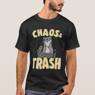 Chaos & Trash Garbage Panda Funny Raccoon 1 T Shirt