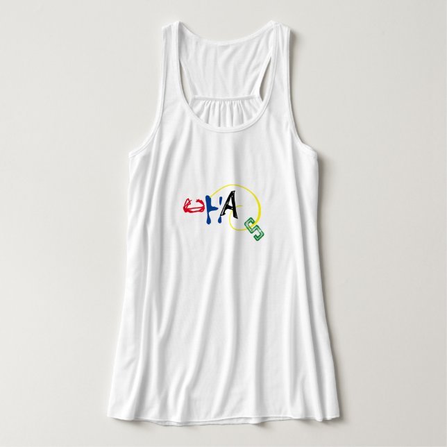 Chaos Tshirt Linne Med Racerback (Design framsida)