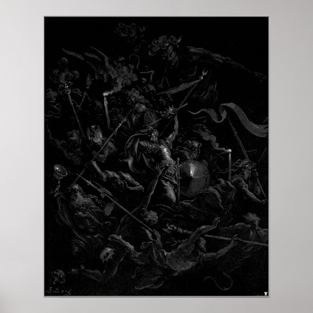 Chaos Watches Gustave Dore Poster (Framsidan)