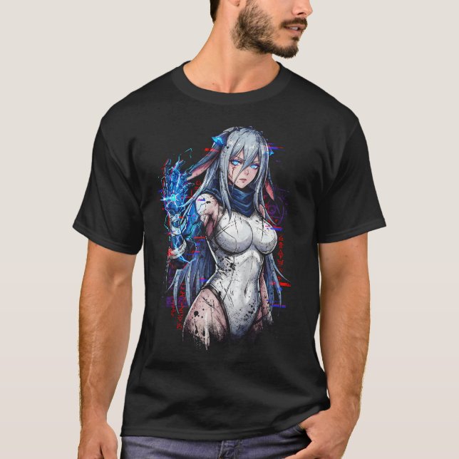 Chaos Zero Nightmare Narja Voracitet Läkning Buff T Shirt (Framsida)