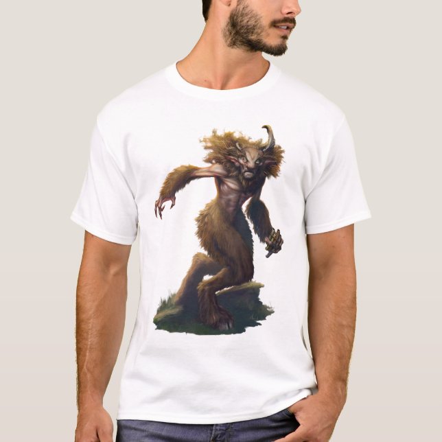 Chaosburen Satyr T Shirt (Framsida)