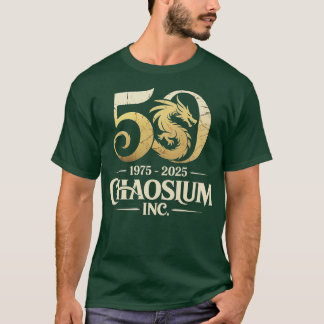 Chaosium 50-årsjubiléet t shirt