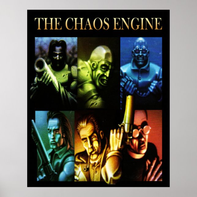 Chaosmotorn Poster (Framsidan)