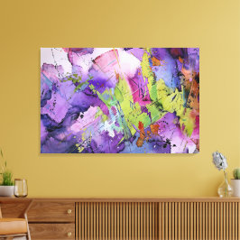 "Chaotic Harmony" Contemporary Abstrakt Art Canvastryck