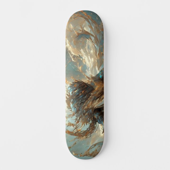 CHAOTIC MAGICIAN 7 MINI SKATEBOARD BRÄDA 18,5 CM (Framsida)