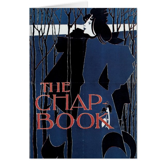 Chap-Bok ~ Blue Dam Hälsningskort (Framsidan)