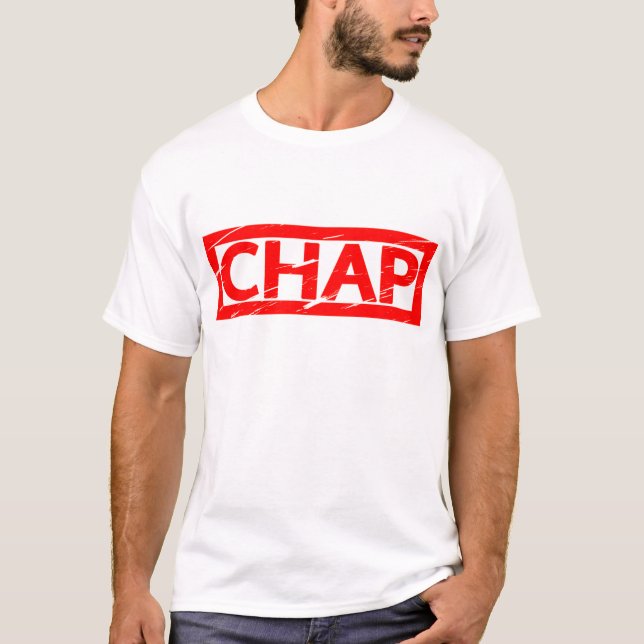 Chap Frimärke T Shirt (Framsida)