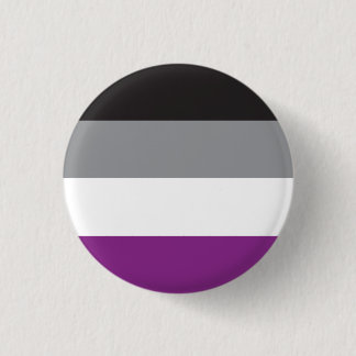 Chapa Bandera Asexual - Love is Love Knapp