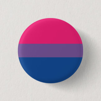 Chapa Bandera Bisexual - Love is Love Knapp