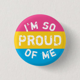 Chapa Bandera Pansexual So Proud - Love is Love Knapp