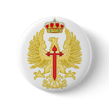 Chapa pin. Emblema Ejército de Tierra Español.