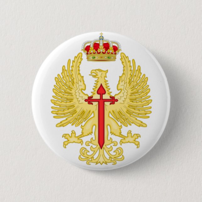 Chapa pin. Emblema Ejército de Tierra Español. Knapp (Framsida)