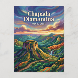 Chapada Diamantina Brasilien Vykort