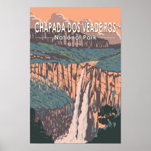 Chapada Dos Veadeiros Nationalpark Brasilien Resa Poster