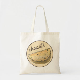 Chapati Roti Indian Food Bread Flatbröd Bakery Tygkasse