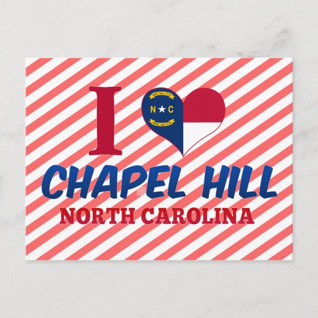 Chapel Backe, North Carolina Vykort (Framsida)
