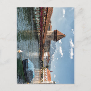 Chapel Bridge Lucerne,Schweiz Vykort
