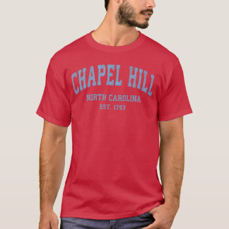 Chapel Hill North Carolina NC Vintage Atletisk Spo T Shirt