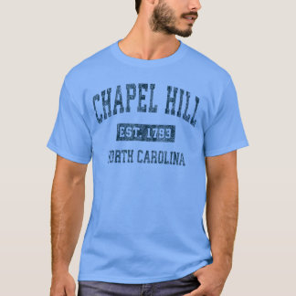 Chapel Hill North Carolina NC Vintage Sport Design T Shirt